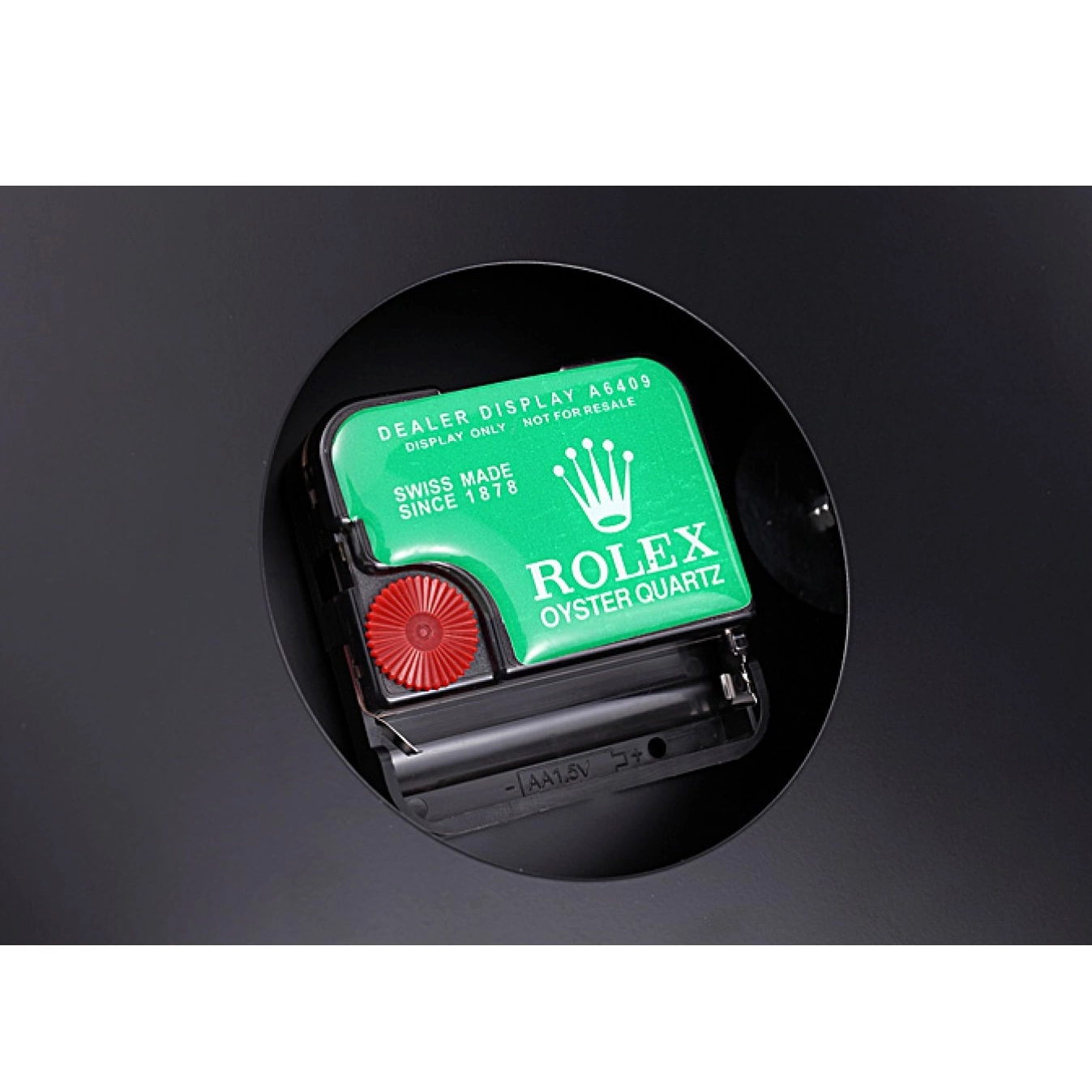 Rolex aaa copy Wall Rolex 621908 Daytona Cosmograph Clock Black-Red 0721